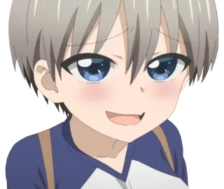 😏 Uzaki Hana Uzaki-chan Wants to Hang Out! anime, manga, cute, girl telegram sticker