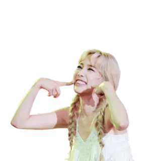 Taeyeon.yïp by @darkblck telegram stickers