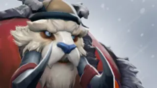 ❤️ Tusk Dota 2 Kieł, Dota 2, Gra wideo, Postać, Wojownik, Lód telegram sticker