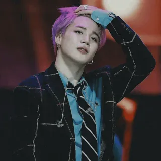 ✨ Jimin Jimin, BTS, K-pop, Idol, Piosenkarz, Wykonawca telegram sticker