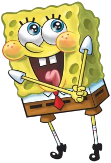 😍 SpongeBob SquarePants SpongeBob, Cartoon, Nickelodeon, Figur, lustig, gelb telegram sticker