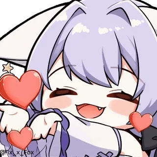❤️ Kokomi Sangonomiya Genshin Impact telegram sticker