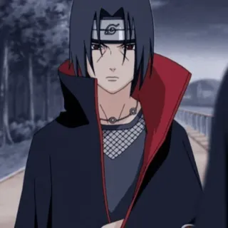 🎼 Itachi Naruto аниме, наруто, итачи, манга, учиха telegram sticker