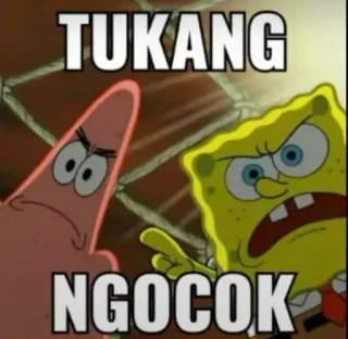 😡 Spongebob TUKANG
NGOCOK สพันจ์บ็อบ, แพทริค, โกรธ, การ์ตูน, มีม telegram sticker