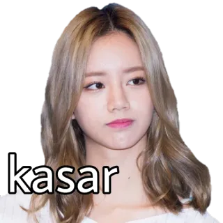 🙃 kasar 人物, 女性, 金髪, ポートレート, kasar whatsapp sticker