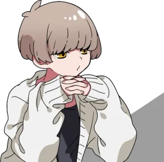 😗 Anime, Hoạt hình, Nhân vật, Dễ thương, Manga, Kawaii telegram sticker