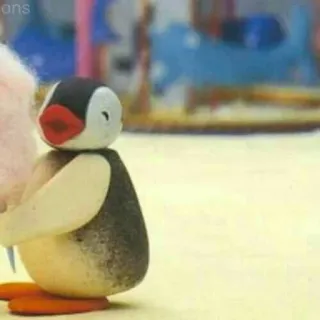 🤤 Pingu cartone animato, pinguino, animazione in plastilina, serie animata whatsapp sticker