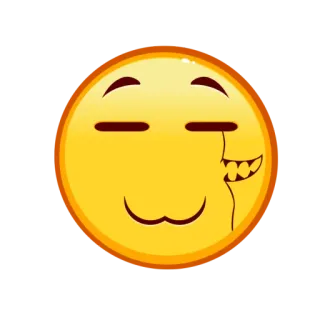 🌚 Emoji, Smiley, Feliz, Engraçado, Desenho animado, Expressão, Rosto, Amarelo telegram sticker