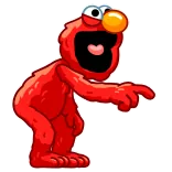 Elmo whatsapp stickers