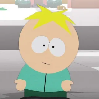 🙂 Butters Stotch South Park butters, south park, hoạt hình, nhân vật, show truyền hình, hài hước telegram sticker