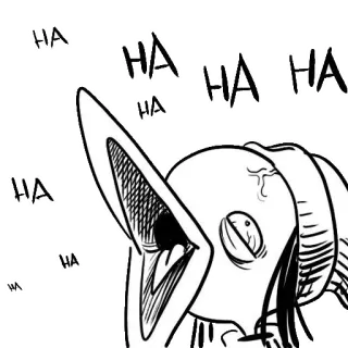 😂 HA HA HA HA HA HA HA rindo, humor, engraçado, cômico, desenho animado, gargalhada telegram sticker