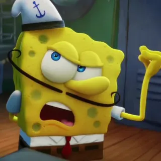🐙 SpongeBob SpongeBob, cartoon, funny, meme, character telegram sticker