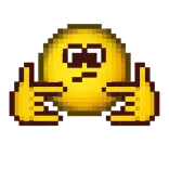 🤟 Emoji, Pistol jari, Meme telegram sticker
