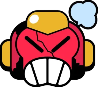 🌟 tức giận, khuôn mặt, hoạt hình, nhãn dán, emoji telegram sticker