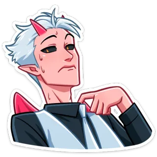 Демон :: @stickroom whatsapp stickers