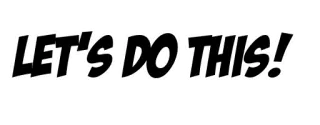 💪 LET'S DO THIS! Motivation, Allons-y, Action, Positif, Énergie telegram sticker