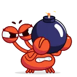 Grab this Crab telegram stickers