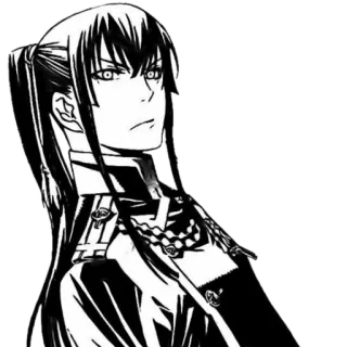 😎 anime, manga, character, art, drawing, illustration telegram sticker