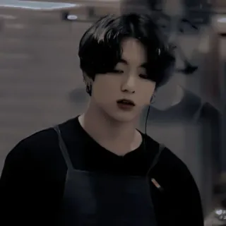 🌟 Jungkook K-pop, piosenkarz, osoba, mężczyzna, portret, celebryta whatsapp sticker