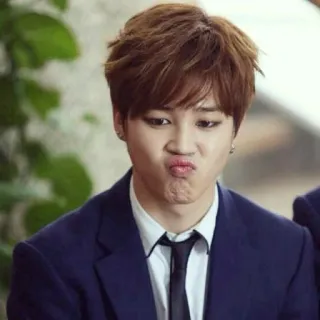 😒 Jimin kpop, coreano, cantante, jimin, bts, idol telegram sticker