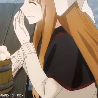 😋 Holo Spice and Wolf whatsapp sticker