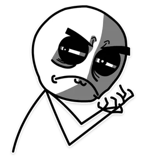 😩 Strichmännchen, Zeichnung, Illustration, Humor, Meme telegram sticker
