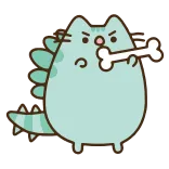 AnimatedPusheen @IMG2D whatsapp stickers