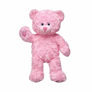 🌟 ours en peluche, rose, peluche, jouet, mignon, ours whatsapp sticker