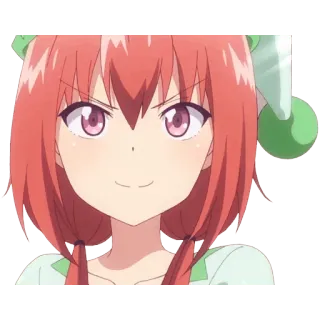 😊 Satania Gabriel DropOut anime, cartoon, manga, demon, girl, satania mcdowell, gabriel dropout telegram sticker