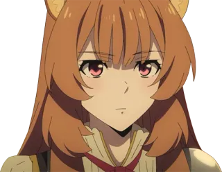 😕 Raphtalia The Rising of the Shield Hero Anime, Fantasy, Raphtalia, Shield Hero telegram sticker