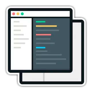 📲 computer, codifica, programmazione, sito web, sviluppo, software whatsapp sticker