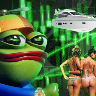 Jagged Pepe telegram stickers