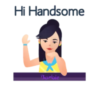 👋 Barbie HHunters Барби, кукла, женский, мультфильм, персонаж telegram sticker