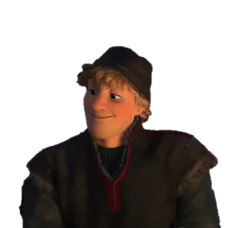 😌 Kristoff Frozen kristoff, frozen, disney, dibujos animados, película whatsapp sticker