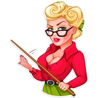 Betsy telegram stickers