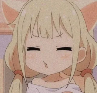 ✨ Anime, Katzenmädchen, Süß, Cartoon telegram sticker
