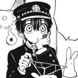 ⛓ Anime, Mangá, Uniforme escolar, Personagem, Fantasma, Espírito, Japonês whatsapp sticker