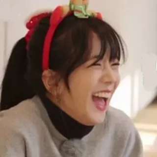 😂 ผู้หญิง, ยิ้ม, หัวเราะ, มีความสุข, ภาพเหมือน telegram sticker