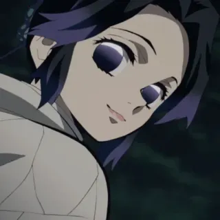 🦋 Shinobu Kocho Demon Slayer Аниме, Клинок, рассекающий демонов, Шинобу Кочо, Манга, Персонаж, Отаку whatsapp sticker