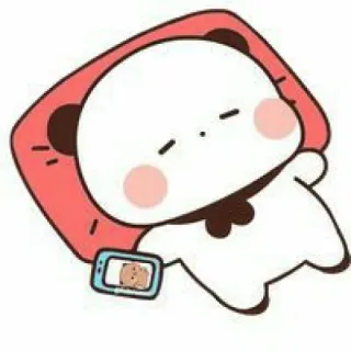 🍼 lucu, binatang, tidur, beruang, kartun telegram sticker