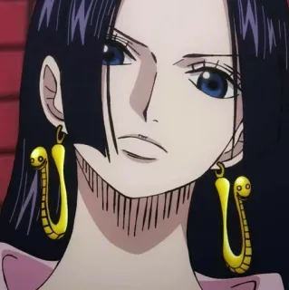 🥂 Boa Hancock One Piece 애니메이션, 만화, 캐릭터, 여자, 해적, 원피스 telegram sticker