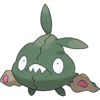 🐉 Trubbish Pokemon cartoon, pokemon, trash, garbage, monster telegram sticker