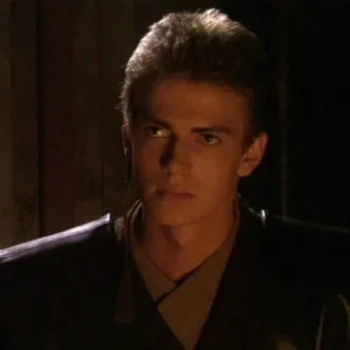 😐 Anakin Skywalker Star Wars star wars, anakin, skywalker, jedi telegram sticker