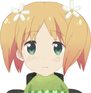 🙃 Anime, Desenho animado, Fofo, Menina, Personagem, Kawaii telegram sticker