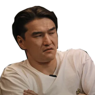 🙁 person, man, portrait, facial expression, emotion, male telegram sticker