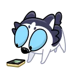 😱 狗, 动物, 卡通, 贴纸 whatsapp sticker