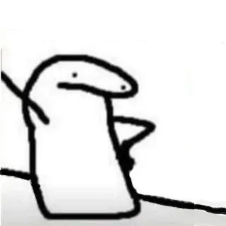 😑 Meme, Hình vẽ, Người que, Cử chỉ khiếm nhã telegram sticker