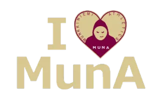 ❤ I Muna Athlétisme Munkkiniemi, Muna, coeur, sport, équipe telegram sticker