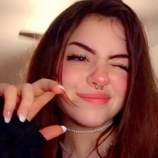 💞 mujer, retrato, joyas, persona, cara telegram sticker