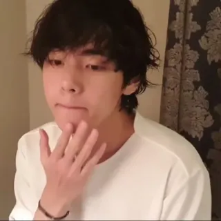 🧸 Homme, Personne, Visage, Portrait, Mâle, K-pop, Idole telegram sticker